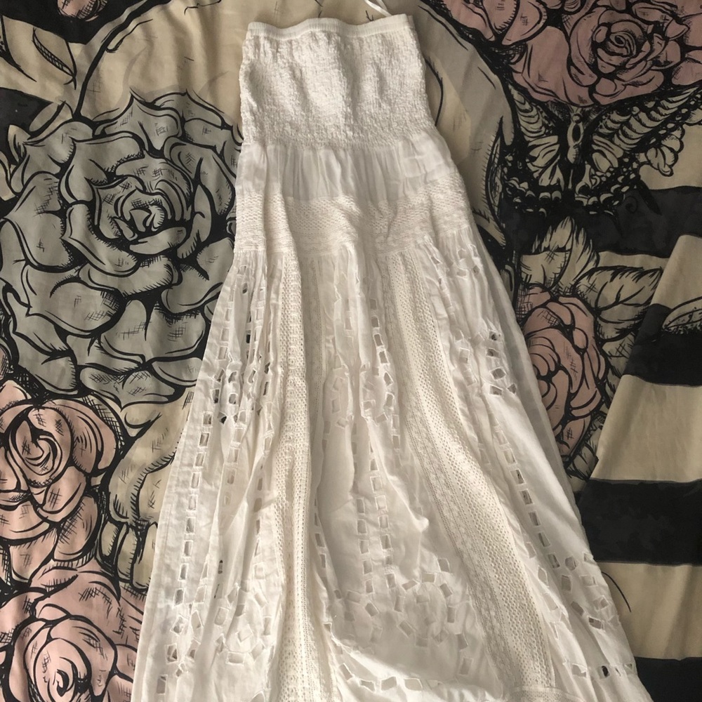 MICHAEL Michael Kors white maxi dress